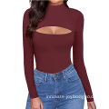 Solid Color Sexy Bodysuit Casual